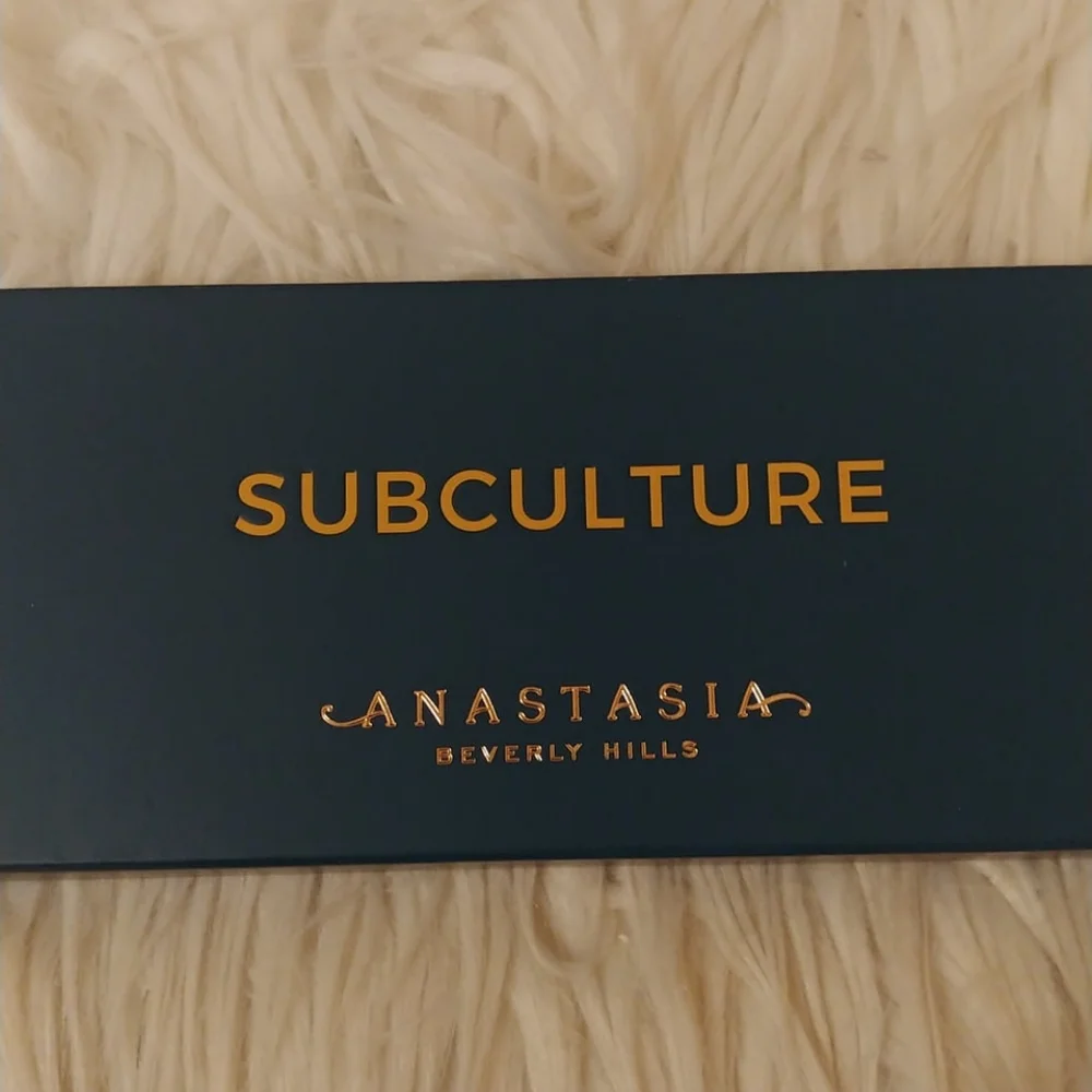 💖FIRM! NWT ANASTASIA BEVERLY HILLS SUBCULTURE EYESHADOW PALATTE (DISCONTINUED)